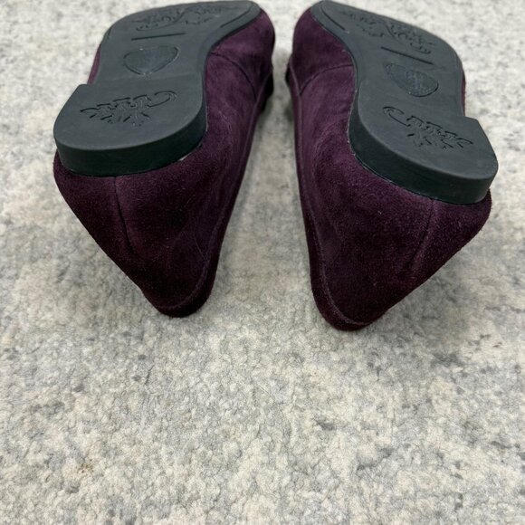 Born Women's brown maroon suede upper loafer, size 9.5/41 - Picture 5 of 8